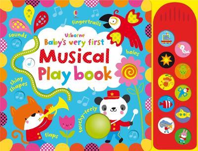Baby's Very First touchy-feely Musical Playbook - Fiona Watt - cover