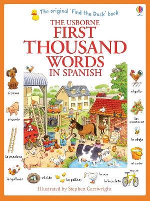 First thousand words in Spanish. Ediz. a colori - copertina