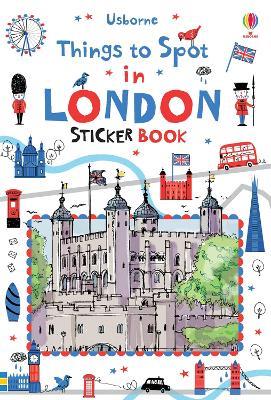 Things to spot in London Sticker Book - Rob Lloyd Jones - cover
