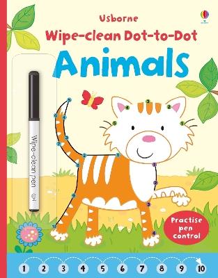 Wipe-clean Dot-to-dot Animals - Jessica Greenwell - cover