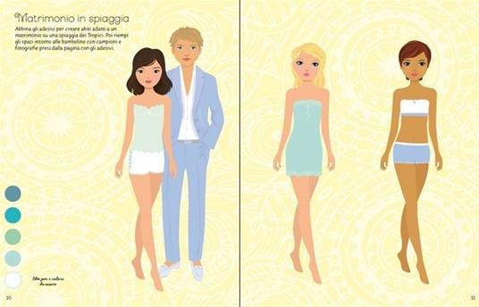 Collezione sposa. Con adesivi - Fiona Watt,Stella Baggott - 2