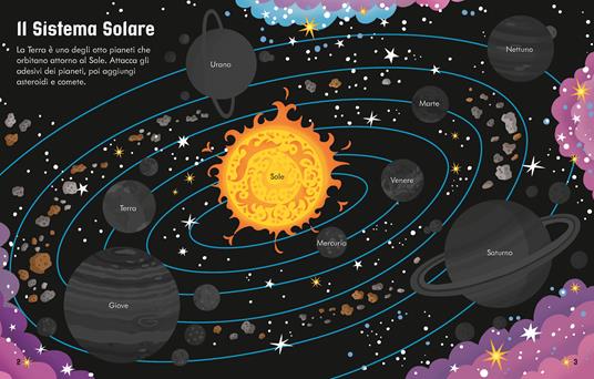 Lo spazio. Con adesivi. Ediz. illustrata - Sam Smith - 2