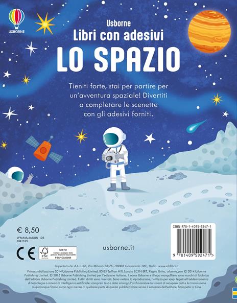 Lo spazio. Con adesivi. Ediz. illustrata - Sam Smith - 3