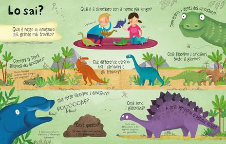 I dinosauri. Il libro dei perché. Ediz. illustrata - Katie Daynes - 2