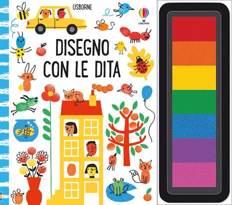 Disegno con le dita. Ediz. a colori - Fiona Watt,Erica Harrison - copertina
