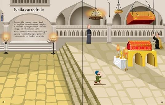 La vita nel Medioevo. Con adesivi. Ediz. illustrata - Fiona Watt,Paul Nicholls - 3