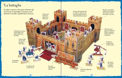 Il castello. Modellini 3D. Ediz. illustrata - Simon Tudhope,Jez Tuya - 3