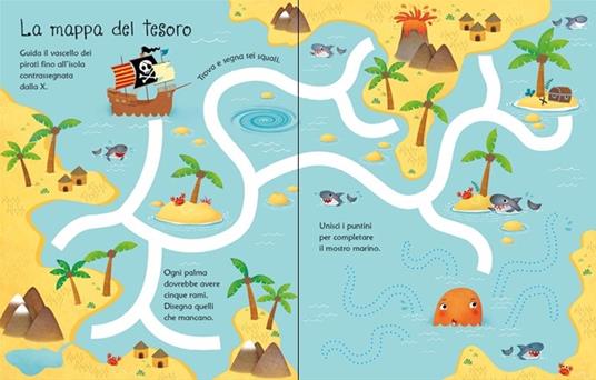Pirati. Piccole attività. Disegno e cancello. Ediz. illustrata. Con gadget - Kirsteen Robson,Dania Fiorino - 2