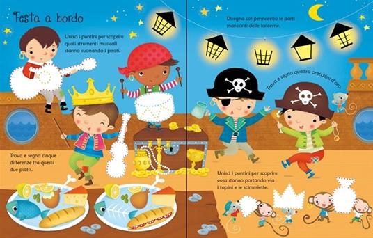 Pirati. Piccole attività. Disegno e cancello. Ediz. illustrata. Con gadget - Kirsteen Robson,Dania Fiorino - 4