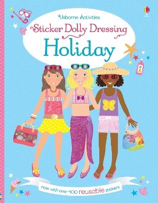 Sticker Dolly Dressing Holiday - Lucy Bowman - cover