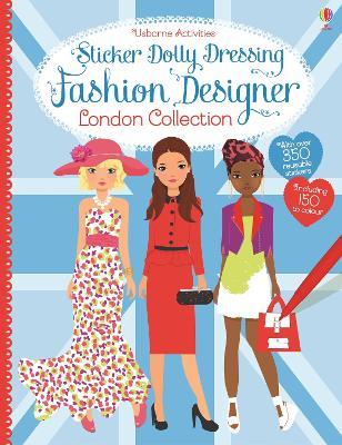 Sticker Dolly Dressing Fashion Designer London Collection - Fiona Watt - cover