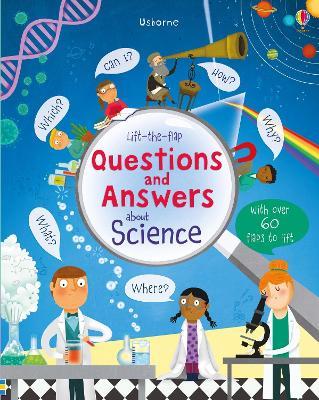 Lift-the-flap Questions and Answers about Science - Katie Daynes - cover