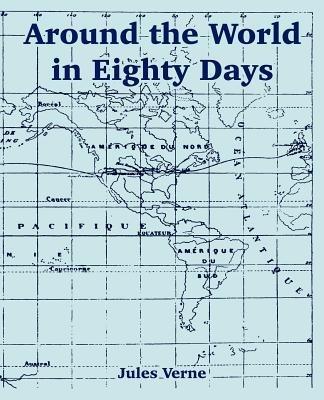 Around the World in Eighty Days - Jules Verne - cover