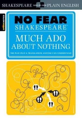 Much Ado About Nothing (No Fear Shakespeare) - SparkNotes,SparkNotes - cover