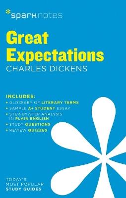 Great Expectations SparkNotes Literature Guide - SparkNotes,Charles Dickens,SparkNotes - cover