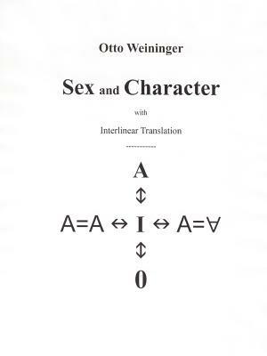 Sex and Character - Otto Weininger - cover