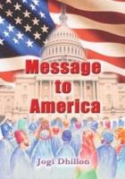 Message to America - Jogi Dhillon - cover