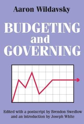Budgeting and Governing - Aaron Wildavsky - cover