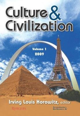 Culture and Civilization: Volume 1, 2009 - cover