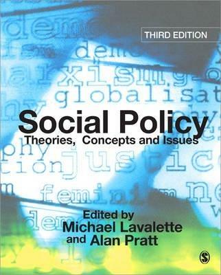 Social Policy: Theories, Concepts and Issues - cover