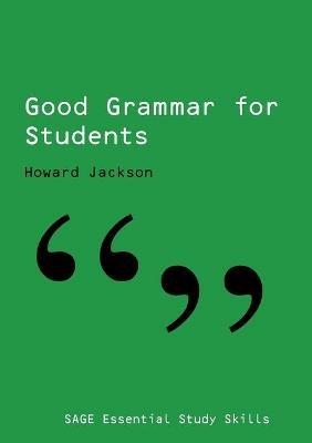 Good Grammar for Students - Howard Jackson - cover