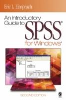 An Introductory Guide to SPSS (R) for Windows (R) - Eric L. Einspruch - cover