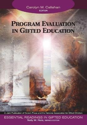 Program Evaluation in Gifted Education - cover
