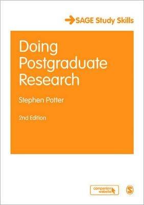 Doing Postgraduate Research - cover