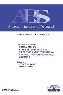 Campaign 2004: Volume 4: International Reflections (Volume 4 of 4) - cover
