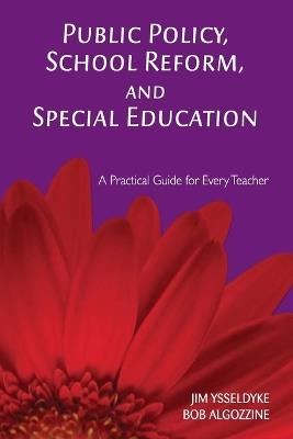 Public Policy, School Reform, and Special Education: A Practical Guide for Every Teacher - James E. Ysseldyke,Bob Algozzine - cover