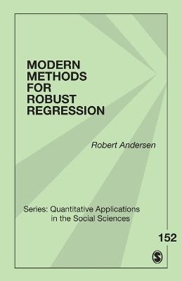 Modern Methods for Robust Regression - Robert Andersen - cover