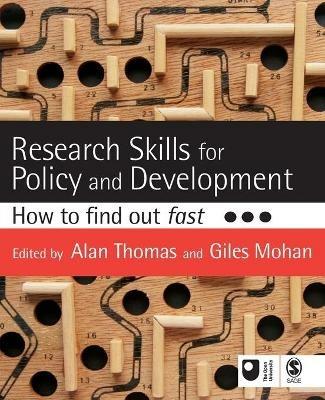Research Skills for Policy and Development: How to Find Out Fast - cover