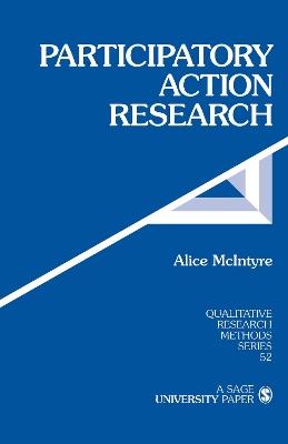 Participatory Action Research - Alice McIntyre - cover