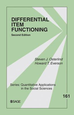 Differential Item Functioning - Steven J. Osterlind,Howard T. Everson - cover