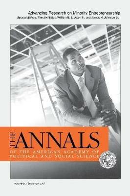 Advancing Research on Minority Entrepreneurship - cover