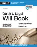 Quick & Legal Will Book