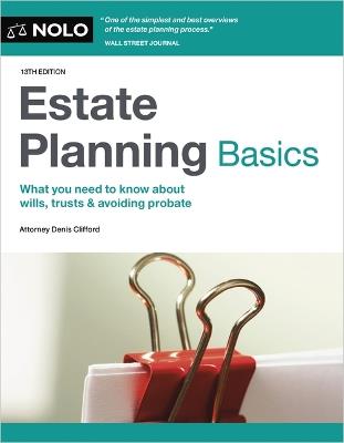 Estate Planning Basics - Denis Clifford - cover