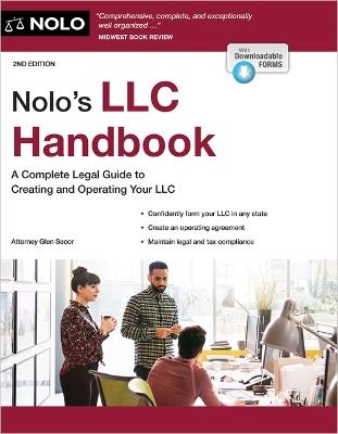 Nolo's LLC Handbook: A Complete Legal Guide to Creating and Operating Your LLC - Glen Secor - cover