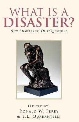 What Is a Disaster?new Answers to Old Questions - cover