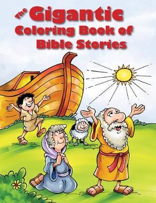 Gigantic Coloring Book Of Bible Stories, The - Tyndale - cover