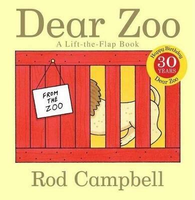 Dear Zoo: A Lift-the-flap Book - Rod Campbell - cover