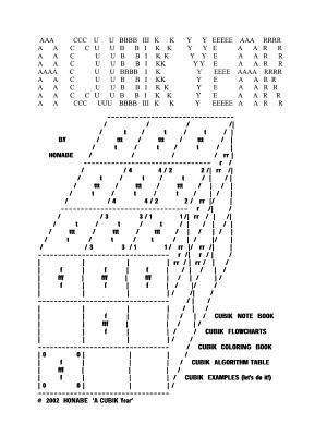 A CUBIK Year - Honabe - cover