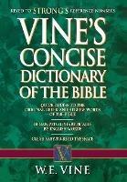 Vine's Concise Dictionary of Old and New Testament Words - W. E. Vine - cover