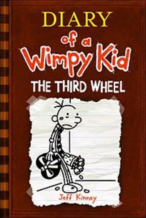 Diary of a Wimpy Kid # 7: The Third Wheel - Jeff Kinney - cover