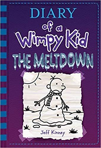 Diary of a Wimpy Kid #13 the Meltdown (International Edition) - Jeff Kinney - cover