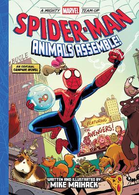 Spider-Man: Animals Assemble! (A Mighty Marvel Team-Up) - Marvel Entertainment,Mike Maihack - cover