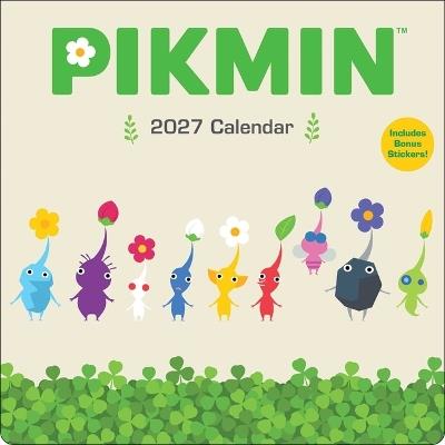 Pikmin 2027 Wall Calendar with Bonus Stickers - Nintendo - cover