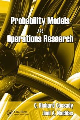 Probability Models in Operations Research - C. Richard Cassady,Joel A. Nachlas - cover