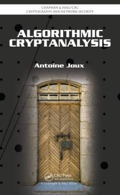 Algorithmic Cryptanalysis - Antoine Joux - cover
