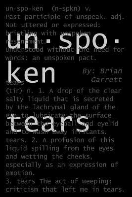 Unspoken Tears - BRIAN GARRETT - cover